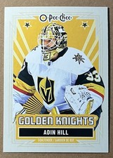 2025-26 O-Pee-Chee Retro Adin Hill #85 Vegas Golden Knights