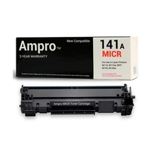 Ampro 141A MICR New Compatible Toner Cartridge for Check Printing Works with ...