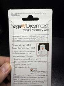 SEGA Dreamcast Controller OEM MK-50100 (GRAY) & Memory VMU Brand NEW! 1st Gen