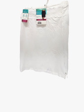 Radiant By Women's 11073 Stretch Lace Waist Half Slip White Size S/18"" New  