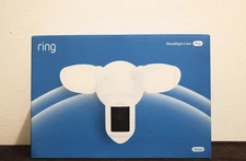 Ring Floodlight Cam Wired Pro Bird’s Eye View & 3D Motion Detection White In Han