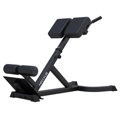 MAXXUS Rückentrainer Hyperextension 45° Bauchtrainer Rückenstecker
