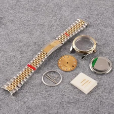 36mm Stainless Steel Watch Case Band Kit For ETA 2824 (No Movement)