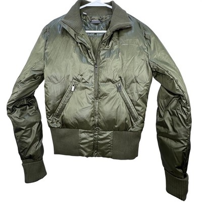 Jaded London Bomber Puffer Jacket Womens Small Luxury Gorpcore ** NO HOOD