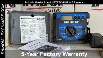 NEW-Irritrol Total Control TC-15 INT-R 15 Stn INTERIOR -24hr ship & 5yr WARRANTY