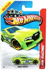 Hot Wheels Torque Twister HW Racing 2013 Series - X1746 NRFP Green 1:64