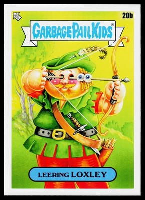 Leering Loxley, 2022 Topps Garbage Pail Kids: Book Worms, #20b, ,