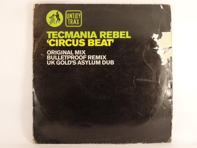 TECMANIA REBEL CIRCUS BEAT (309) 2 Track 12'' Single including Company Sleeve UNT