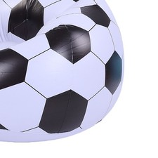 Inflatable Soccer Ball Chair PVC Football Sofa Blow Up Sofa For Living Room