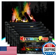 Mystical Fire Color Changing Packets for Fire Pits, Campfires, & Multi-Color Fla