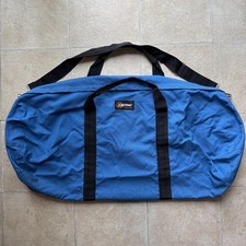 Borsone Eastpak vintage anni 80 90 tela blu USA XL borsa attrezzi da viaggio LEGGI 38"