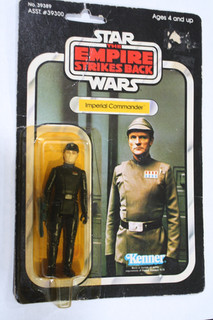 Star Wars Vintage Kenner Imperial Commander MOC 41back card