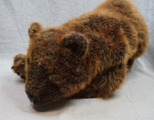 Folkmanis Brown Bear Full Body Large Hand Puppet Plush 21 inch Tear in Cuff