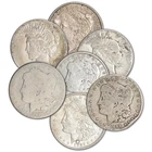 Morgan & Peace Silver Dollar Coin - Worse Than Cull - Random Date!