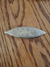 AN VICTORIAN GERMAN SILVER TATTING 1800's With JUSTRIGHT AND 2 OTHERS. LOT OF 4