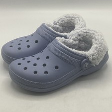 Crocs Womens Size 7 Classic Fleece Lined Clog...