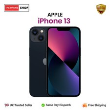 New Apple iPhone 13 128GB 5G Unlocked Mobile SIM Free Smart Phone UK Pristine A+