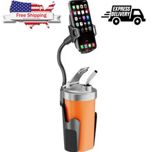 Car Cup Holder Phone Mount Universal Auto Cell Phone Stand with Drink Expand USA