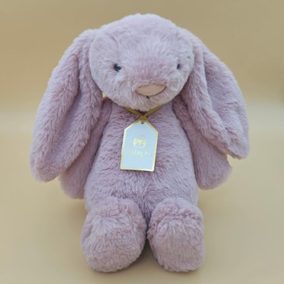 Jellycat Bashful Luxe Bunny Rosa Medium - AUTHENTIC - NEW WITH