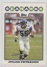 2008 Topps Julian Peterson #242 1k3