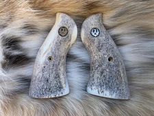 Ruger Redhawk Grips w/ Medallions | Elk Antler | Stag | Custom Made in the USA