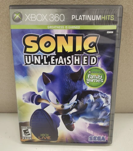 New ListingSonic Unleashed Platinum Hits - Microsoft Xbox 360 CIB Nice Clean Disc Tested!