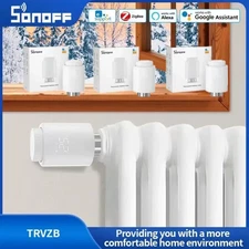 TRVZB Zigbee 3.0 Thermostatic Radiator Valve Smart Home Temperature Control Supp