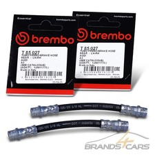 BREMBO 2x BREMSSCHLAUCH INNEN HINTEN FÜR SKODA FABIA 2 3 RAPID VW GOLF 4 POLO 6R