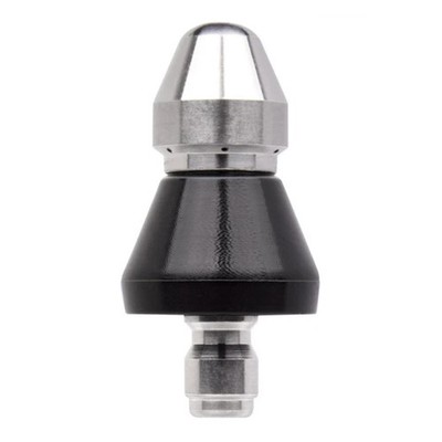 1/4 Quick Insertion Pipe Dredging Cleaning Nozzle Front 1 Rear 6 Nozzle Washer