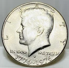 1976 D KENNEDY Clad HALF DOLLAR  - Beautiful Luster! FREE SHIPPING!