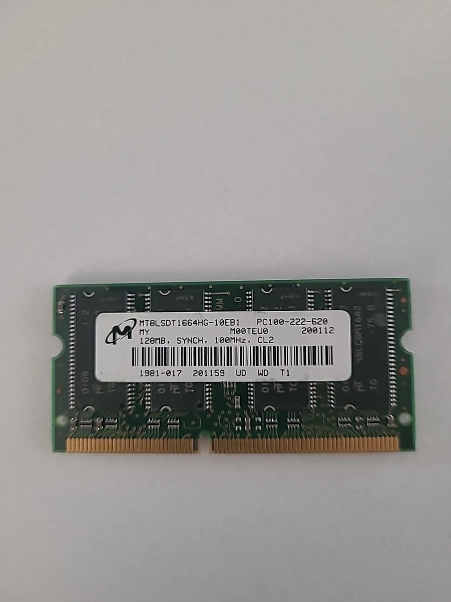 256 Mo RAM Kingston PC100 SDRAM Pour ASUS P3B-F - 168 Pins, Mémoire PC Ancienne