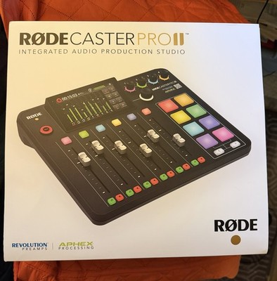 Rode RODECaster Pro II 8 Channels Integrated Audio Production Studio