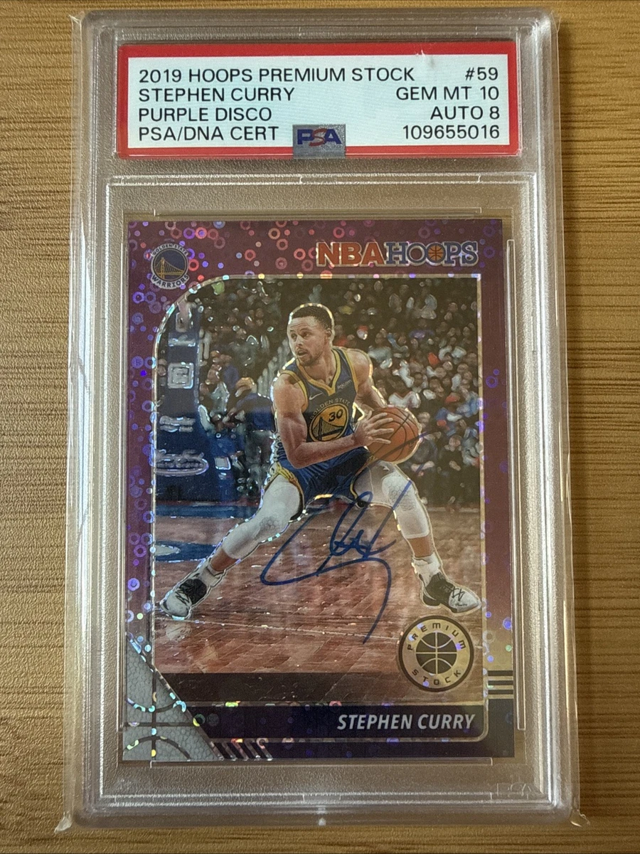 Panini Stephen Curry Basketball Original Autographed Sports