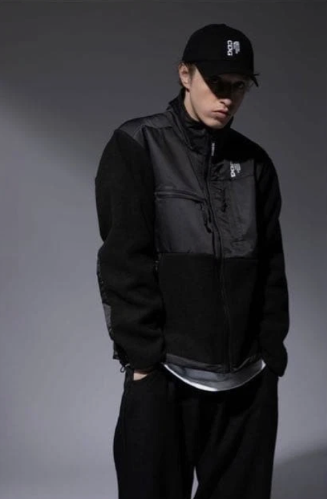 CDG x The North Face Denali Fleece Jacket Black LARGE | eBay