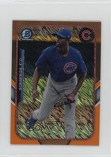 2015 Bowman Orange 25/25 Carl Edwards Jr CJ #FFM-CE 0rd2