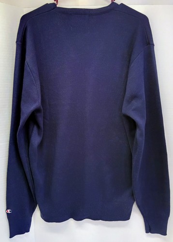 Neu mit Etikett Vintage 1980er UNiSYS Computers Champion Herren V-Ausschnitt Pullover XL hergestellt in den USA - Bild 9 von 15