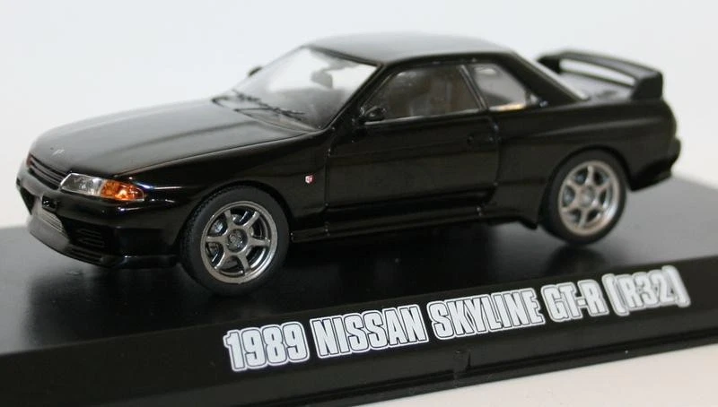 Greenlight 1/43 Scale 86229 - Fast & Furious 1989 Nissan Skyline GT-R R32 -Black - Photo 2/4