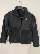 The North Face Girls Denali Fleece Jacket Large Black Full Zip