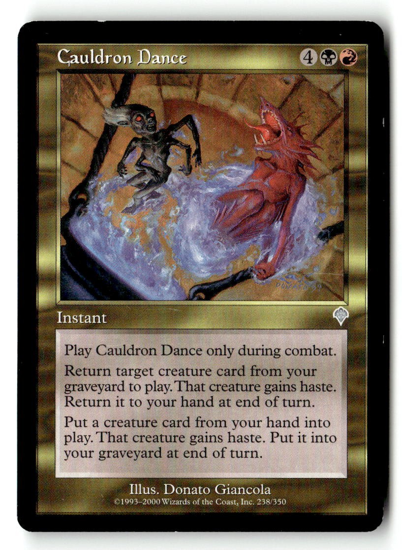 Cauldron Dance Invasion [INV - 238] Magic Uncommon LP