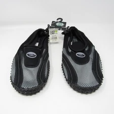 Easy USA Wave MenWave's Aqua Water Shoes Black Silver US Size 13 M
