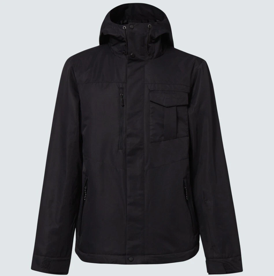 OAKLEY Men's DIVISION 3.0 Snow Jacket - Black - Medium - NWT