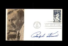 Ralph Kiner Signed 1983 FDC Babe Ruth Cache First Day Cover Autograph