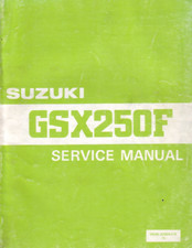 Suzuki GSX250F Service Manual