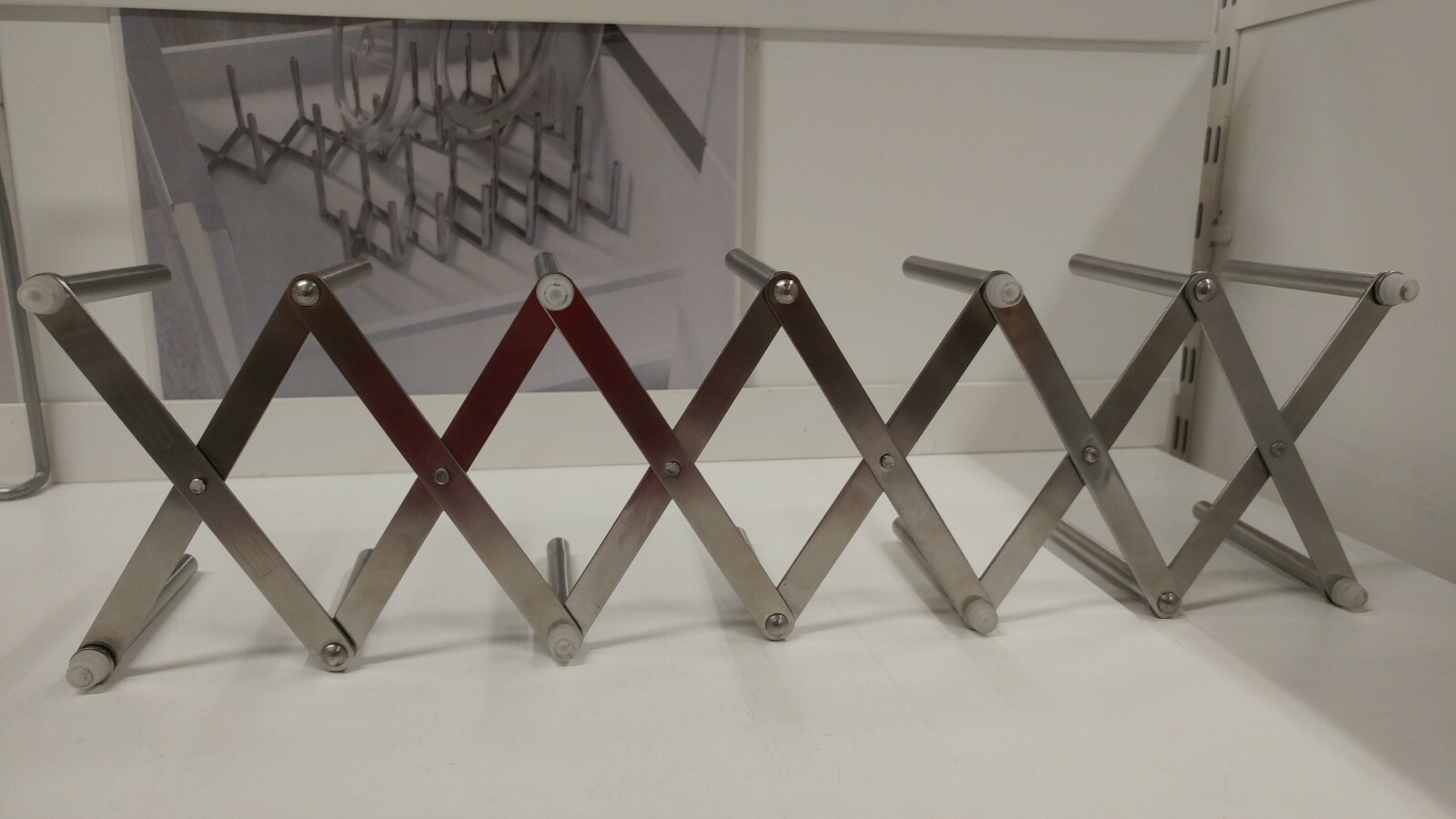 Pot Lid Organizer Stainless Steel IKEA VARIERA Dish Drying Adjustable