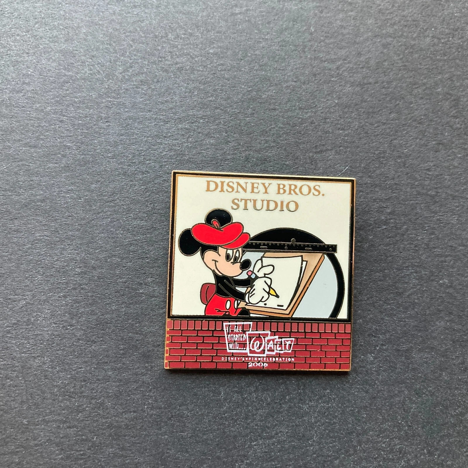 It All Started With Walt - Disney Bros. Studio - Mickey Mouse Disney Pin 49293