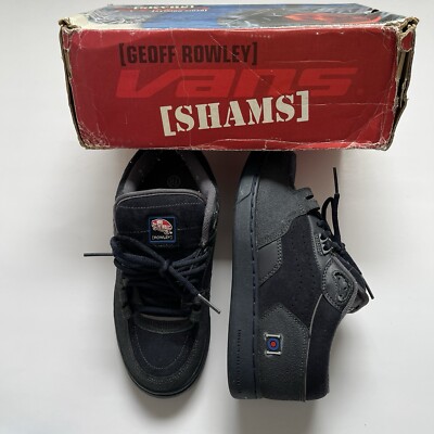 Seltener Vans Geoff Rowley Shams 8,5 / 41 Skateschuh Syndicate Vault Supreme