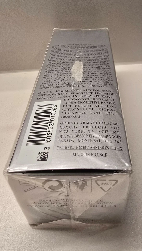 Armani Code Ice by Giorgio Armani EDT 75ml/2.5Oz NIB Discontinued (Rare) - Bild 3 von 4