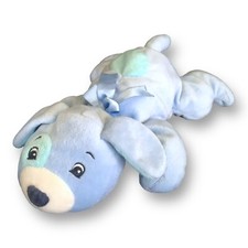 Koala Baby Blue Dog Puppy Floppy Flat Eye Patch Stuffed Animal Plush