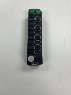 EP1008-0002 BECKHOFF EtherCAT Box, 8-channel digital input, 24 V DC M12