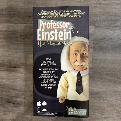 Professor Einstein Interactive Robot Tutor Your Personal Genius! New #019